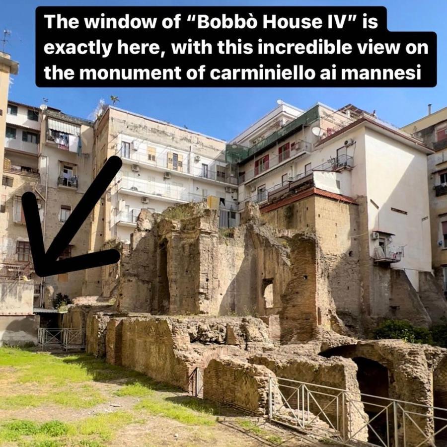 Bobbò House IV Suite, a windows on the monuments Nápoles Exterior foto